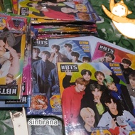 BTS Magazine Crossword Puzzle kpop Comic
