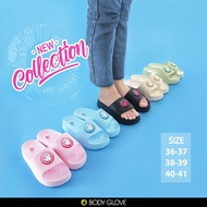 Body Glove BGL84/BGL64 Sandals Thick Sole Soft Light Women's Size 4 Cm Heel Lift.