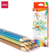 Deli Metallic Colour Pencil C127-12 12 colour