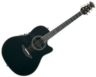 Ovation AX Series 2077AX-5 Acoustic-Electric Guitar, Black