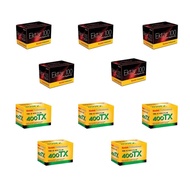 Kodak 5 x Ektar 100 Color Negative Film ISO 100, 35mm Size, 36 exp. - Bundle with 5X Kodak Tri-X Pan