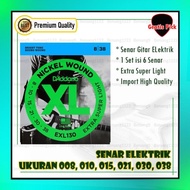 SENAR GITAR ELEKTRIK 008 ELECTRIC GUITAR STRING DADDARIO XL EXL 130 - HOPEONE