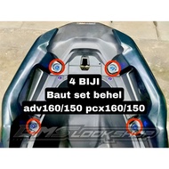 Titanium bolts for adv160 adv150 pcx160 pcx150 vietnamOriginal adv 160 accessories adv 150 accessori