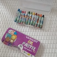 Crayon PASTEL 12 COLORS / CRAYON OIL PASTEL 12 COLORS