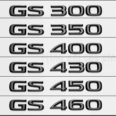 FOR Lexus ES260 ES200 IS250 GS300 GX400 NX300 RX350 RX450h LX570 LM350 LS600h Rear Trunk logo ABS mo