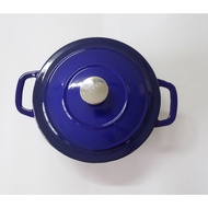 19cm Enamel Cast Iron dutch oven Stock Soup Pot