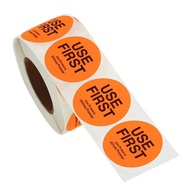 Adhesive Inventory Labels Round Control Labels Permanent High-Quality Inventory Stickers For  Office