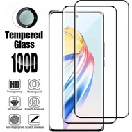 For OPPO A1 A1k A1x A2 A2x A3 A3s A3x A5 A5s Pro 4G 5G Protective Black Edge Tempered Glass High Str