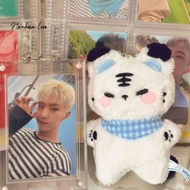 Kpop Seventeen Hoshi Plush Doll Towel Keychain Bag Charm Milk Candy Tiger Doll Tiger Barn Shun Wave Doll with Drool