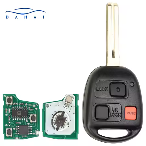 dahai 3 Buttons Remote Key HYQ1512V 315Mhz 4C/4D68 Chip For Lexus IS300 GS300 GS430 GX470 LX470 ES30