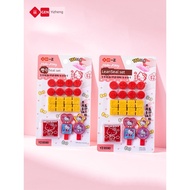 teacher stamp rantai basikal Yizheng belajar set anjing laut kartun comel KT pelajar sekolah rendah 