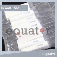 10 Watt Chalk Resistor 10W 56K 56 K