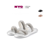 NYC Kasut Perempuan Jolene Slip-On Flat sandals -N92402-CV01SV