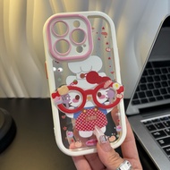 Kitty Eyewear Stand Compatible Apple 16Promax iPhone OnePlus 1314 Redmi K80 Xiaomi 15s Huawei 40Mate