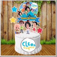 (ECO) Cleo  & Cuquin Cake Topper 001