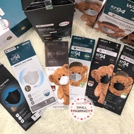 Wiicare KF94 MEDICAL FACE MASK & PARTICULATE RESPIRATOR Size S / M / L (Black/White/Pink) | FFP2 | M