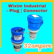 ▄ ❒ ㄨ ✂ ♞Wixim Industrial Plug -Connector 32A, BIR REGISTERED ®
