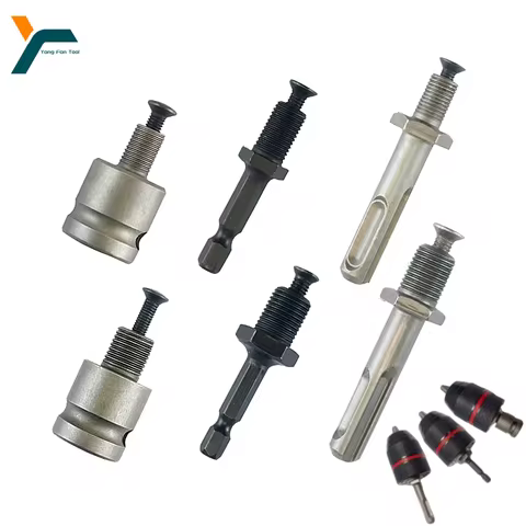 Drill Chuck Quick Change Adapter 1/2-20UNF 3/8-24UNF Thread Impact Wrench Conversion SDS-Plus Hex So