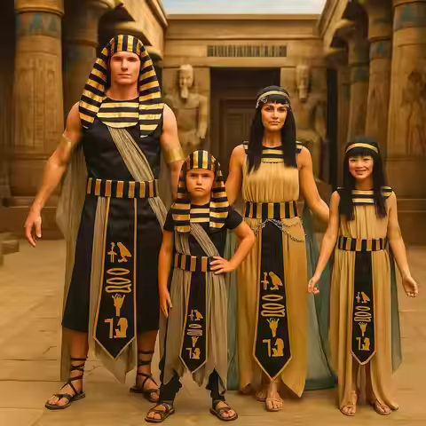 Halloween Costume Cos Egyptian Pharaoh Queen Greek Goddess Costume Stage Opera Performance Costume