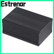 ESTRENAR Aluminium Electric Box, 46*76*110mm Striped /Glossy Style Electric Box, Water Proof Black S