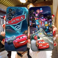 Cartoon Car Lightning McQueen Soft Black Silicon TPU Cell Phone Case For  Samsung Galaxy A23 A20 A14 A13 A12 A11 A10 A9 A8 A7 A6 A5 A05 A04 A03 F12 M12 S E Star Plus 5G