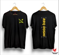 kaos rrq hoshi || viva rrq - hitam xxl