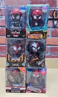 H.T. Miles Morales(Winter Ver.) Cosbaby 
H.T. Peter B Parker Cosbaby
HT SpiderMan(TravellingVer)Cosb