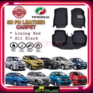 Perodua Axia/Viva/Myvi/Alza/Aruz/Bezza 5D Floor Mat Carpet 5D KARPET KERETA