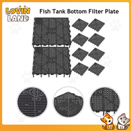 Lovinland Aquarium Filter Aquarium Bottom Grid Boards PVC Filter Isolation Plates Splicing Bottom Clapboards For Fish Tanks Terrariums Fish Tank
