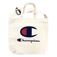 Champion 2way兩用帆布包 象牙色