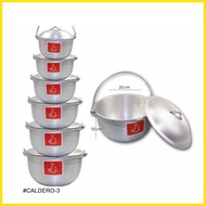 ◱ ❡ ☼ kes*Kaldero Kitchenware Li Aluminum Caldero Kaldero Makapal kitchen