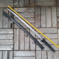 ดาบซามูไร สภาพเก่าๆ ทรงKatana มีระบบล็อค  ปลอกดาบเป็นเหล็ก ด้ามจับและกระบังมือทองเหลือง  💥💥ใบดาบไม่ค