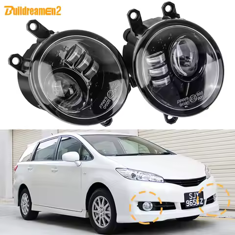 2 X 30W Upgrade Car LED Fog Light DRL Driving Lamp H11 For Toyota Wish (AE20) 2/II 2009 2010 2011 20