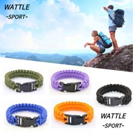 WATTLE Paracord Bracelet Outdoor Emergency Gear Polyester Paracord