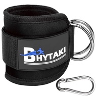 Ankle Strap for Cable Machines, Ankle Cuffs for Cable Machine-Kickbacks, Leg Extensions, Hip Abducto