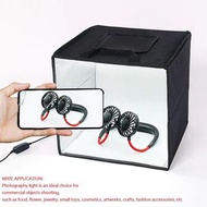 40 厘米 USB 迷你布料可折疊相機拍攝照相館 LED 燈柔光箱 fdpckp1 40cm USB Mini Fabric Foldable Camera Shoot Photo Studio LE