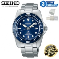 (Official Warranty) Seiko Prospex Diver Compact Solar Diver Scuba 200M Blue Dial Men Watch SNE585P1