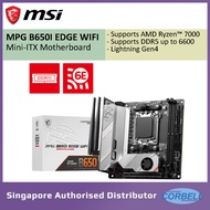 MSI MPG B650I EDGE WIFI MOTHERBOARD Socket AM5 DDR5 Dual Channel Mini-ITX (MB 8068)