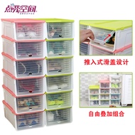 Transparent Transparent Shoe Box Thickened Drawer Type Shoe Storage Box Plastic Shoe Storage Box Sto