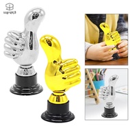[szgrqkj3] Thumbs up Trophy Award Lightweight Competition Gift Funny Prize for Classroom Rewards Spo