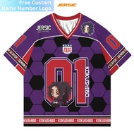 Ghostblade American Anime Football Jersey Korean Style Kpop Baseball Hockey Jersey Fashion Casual An