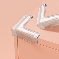 Silicone protective cover for table corners, Combo of 4 covers for table edges, window corners, cabi