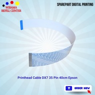 Printhead Cable DX7 35 Pin 40cm Epson