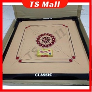 Carrom Board (wooden) Classic / Papan carrom kayu 83*83*35