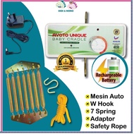 Baby cradle Electronic Baby Cradle (RECHARGEABLE BATTERY) Mesin AUTO Buaian Eletrik Bayi 1YEAR WARRA