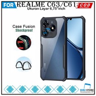 Realme C61 C63 Softcase Shockproof Transparent Casing