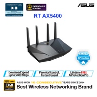 ASUS RT AX AX5400 Dual Band WiFi 6 Extendable Router, built-in VPN, AiProtection Pro Network Security, Parental Control