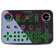 K600 Sound Card Professional Live Broadcast Equipment Kit Audio Sound Card Mixer Computer Universal