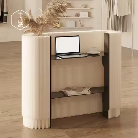 Reception Desk,Front Desk,Welcome Reception Desk,Cashier,Clothing Store,Small Simple Counter,Shoppin