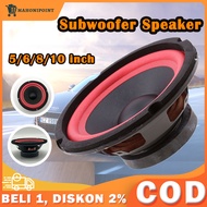 Bass Speaker Subwoofer Woofer Loudspeaker Midrange Speaker / Audio Mobil Stereo Speaker / Speaker 5/6/8/10 Inch Woofer / +Ampli Power Bass Bluetooth / Modul Bluetooth Super Bass